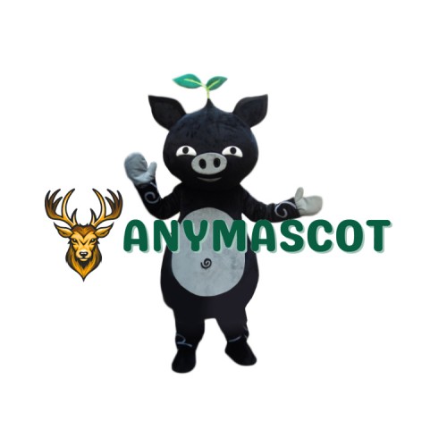 Affordable Black Pig Mascot Costume