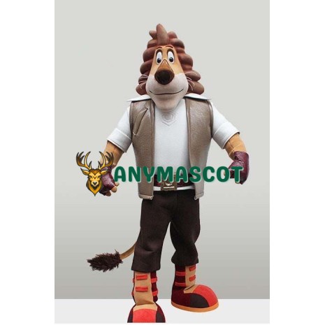 Superb Max Lion Mascot Costume