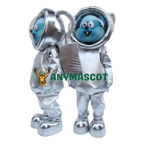 Mouse Astronaut Mascot Costume
