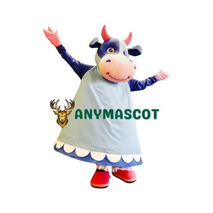 Superb Lightweight Cow Mascot Costume
