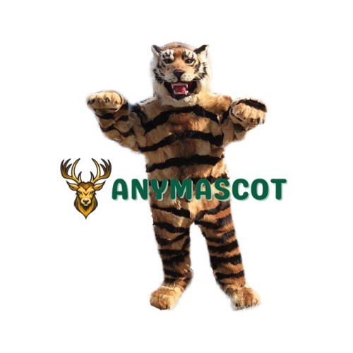 Realistic Deluxe Tiger Mascot Costume