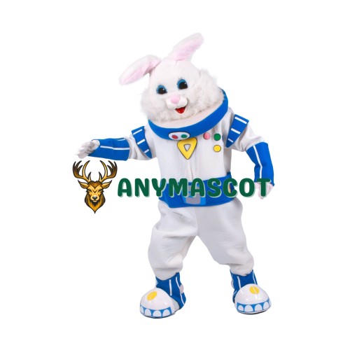 Bunny Astronaut Mascot Costume