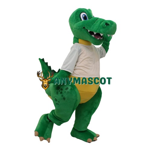 Cute Lightweight Crocodile Mascot Costume
