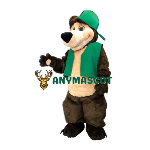 Superb Masha The Bear Mascot Costume