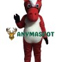 Affordable Red Horse Mascot Costume