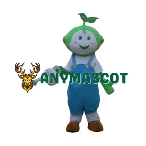 Green Plant Mascot Costume