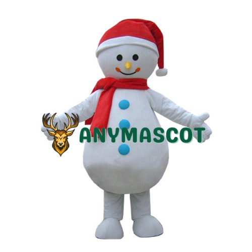 Affordable Snowman Mascot Costume