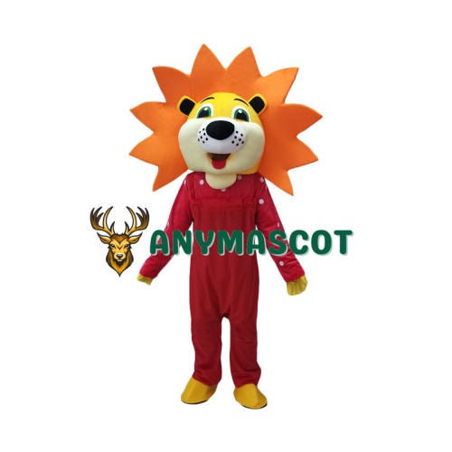 Happy Female Lion Mascot Costume