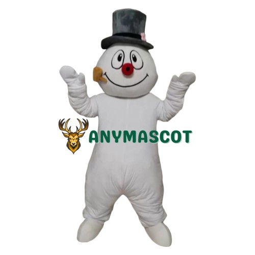 Affordable White Snowman Mascot Costume