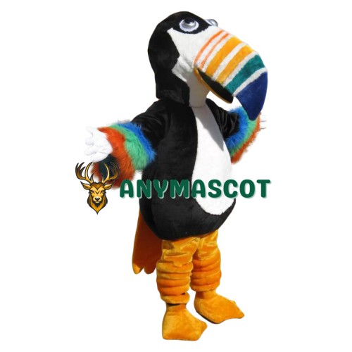 Colorful Toco Toucan Mascot Costume