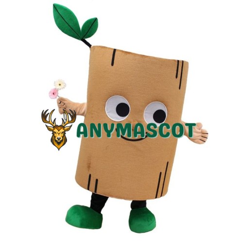 Happy Deluxe Bamboo Mascot Costume