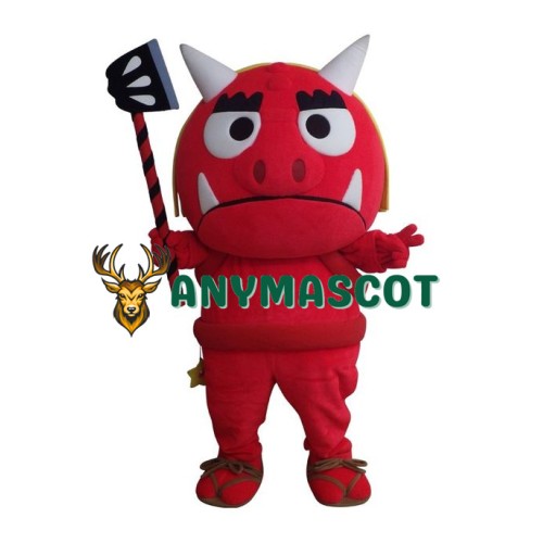 Red Little Devil Mascot Costume