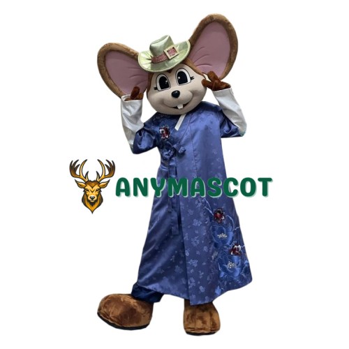 Friendly Lightweight Mouse Mascot Costume
