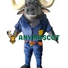 Zootopia Chief Bogo Cape Buffalo Mascot Costume