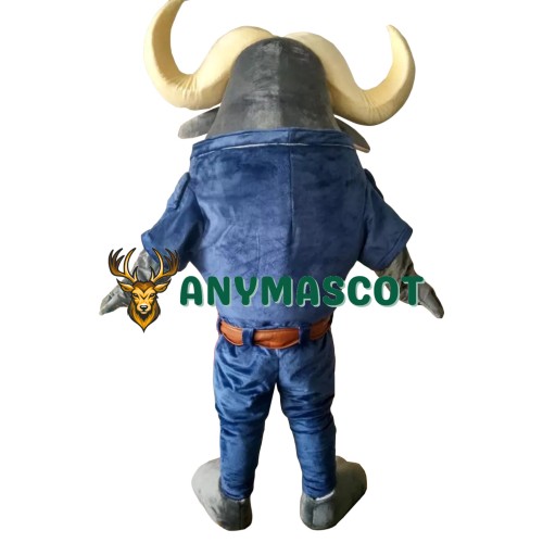 Zootopia Chief Bogo Cape Buffalo Mascot Costume