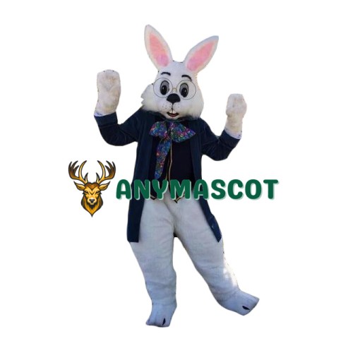 Friendly Lightweight Easter Bunny Rabbit Mascot Costume