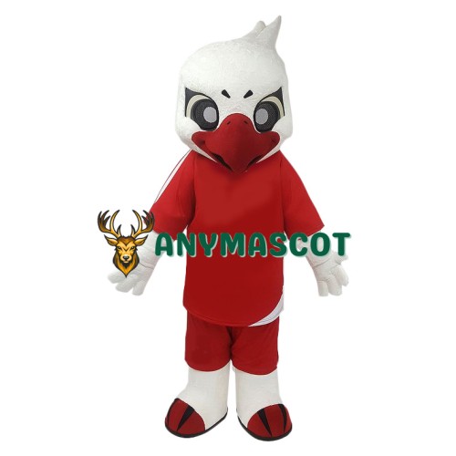 School Sport Hawk Mascot Costume