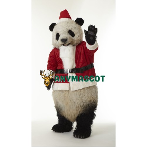 Christmas Panda Mascot Costume