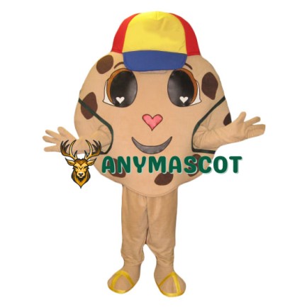 Friendly Cookie Mascot Costume