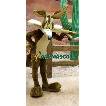Super Wile E Coyote Mascot Costume
