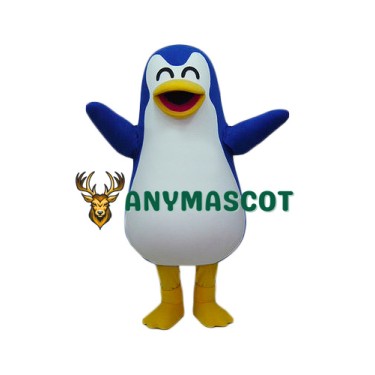 Lovely Blue Penguin Mascot Costume