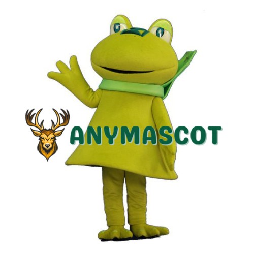 Superb Lightweight Green Frog Mascot Costume