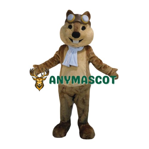 Handsome Squirrel Mascot Costume