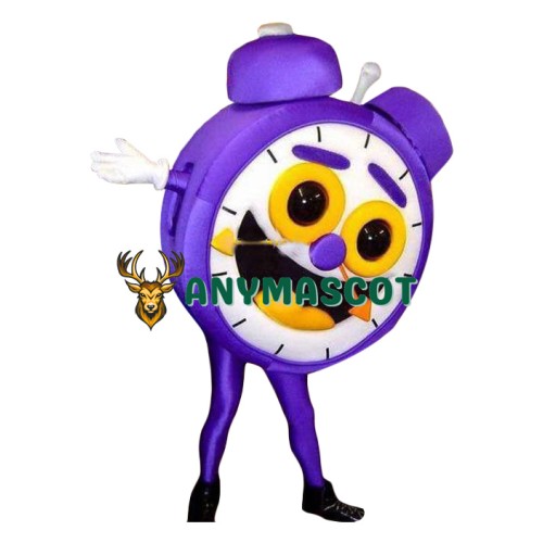 Happy Alarm Clock Mascot Costume