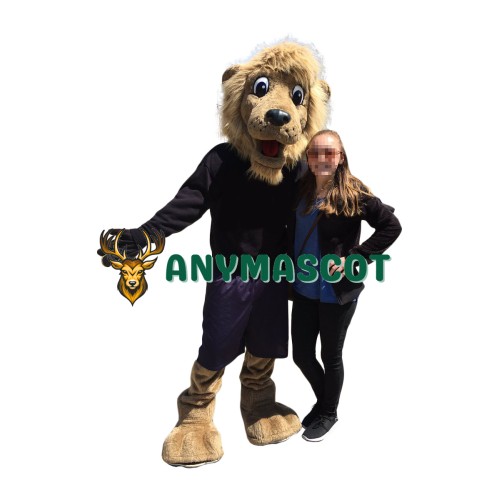 College Power Lion Mascot Costume