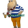 Superb Lovely Lightweight Hippo Mascot Costume
