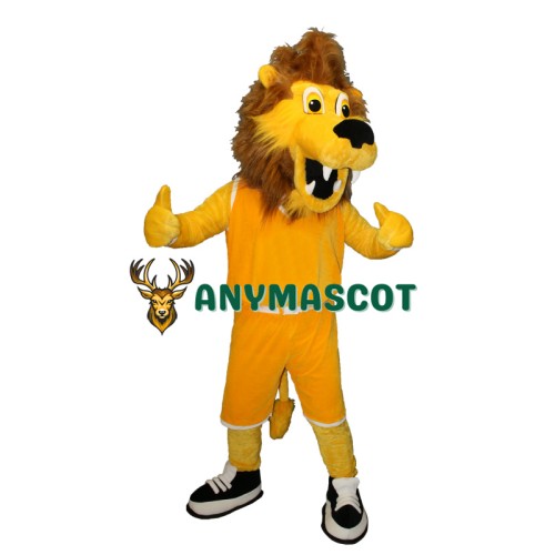 Power Sport Lightweight Lion Mascot Costume