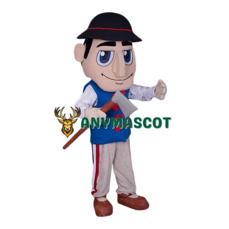 Superb Lightweight Patriot Mascot Costume