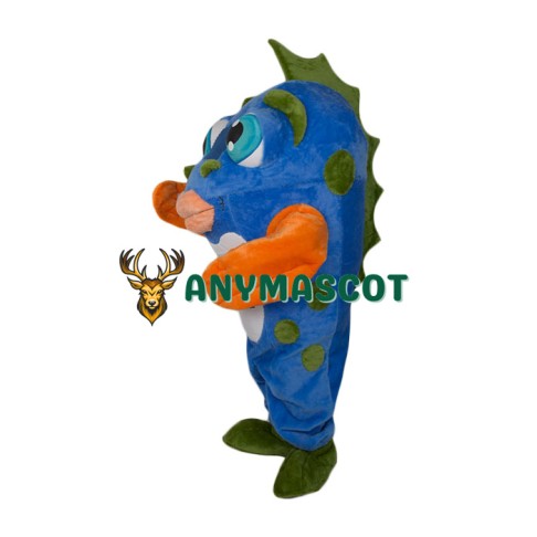 Superb Colorful Fish Mascot Costume