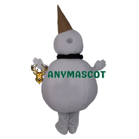 Lovely Lightweight Snowman Mascot Costume