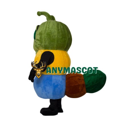 Happy Lightweight Caterpillar Mascot Costume