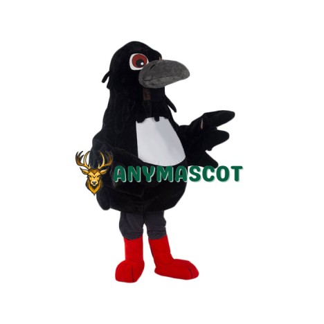 Friendly Lightweight Raven Mascot Costume