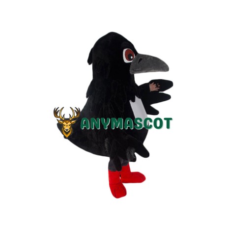 Friendly Lightweight Raven Mascot Costume
