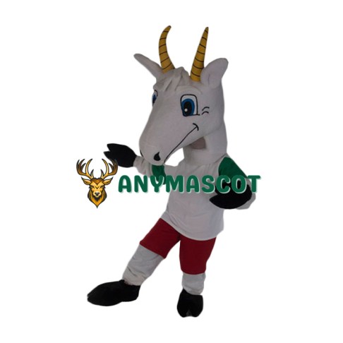 Friendly Lightweight Goat Mascot Costume