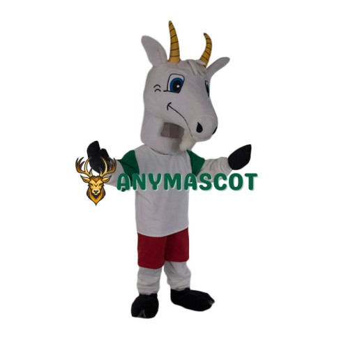 Friendly Lightweight Goat Mascot Costume