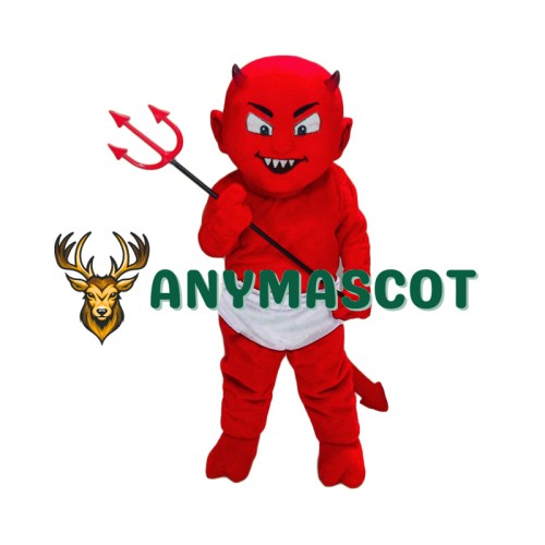 Superb Lightweight Red Devil Mascot Costume
