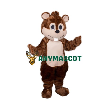 Happy Lightweight Hamster Mascot Costume