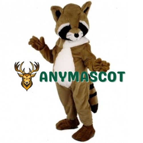 Brown Lightweight Raccoon Mascot Costume
