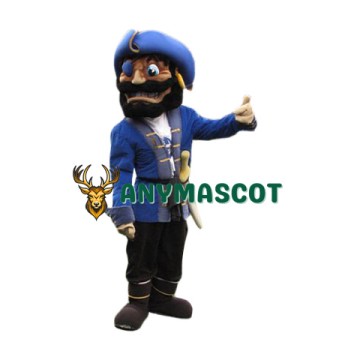 Superb Realistic Pirate Mascot Costume