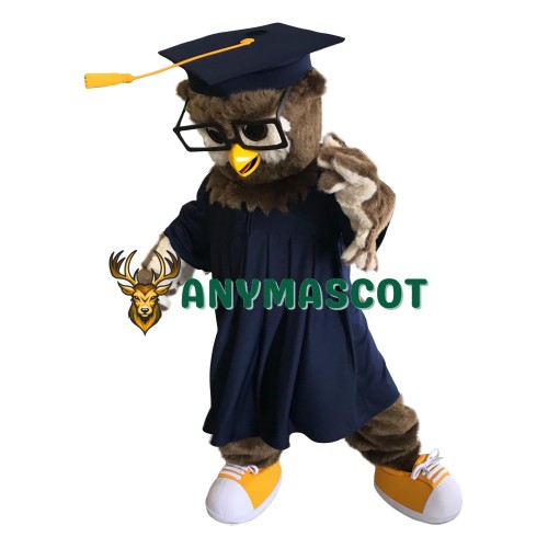 Supber University Owl Mascot Costume