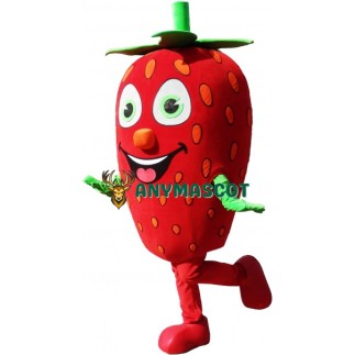Supber Lightweight Strawberry Mascot Costume