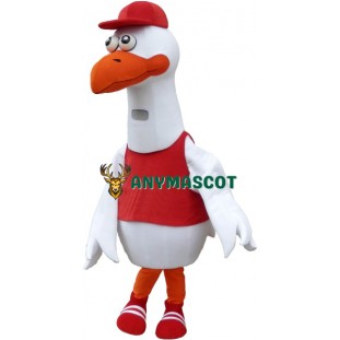 Lovely Stork Mascot Costume