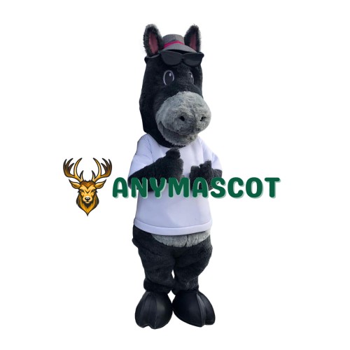 Superb Lightweight Donkey Mascot Costume
