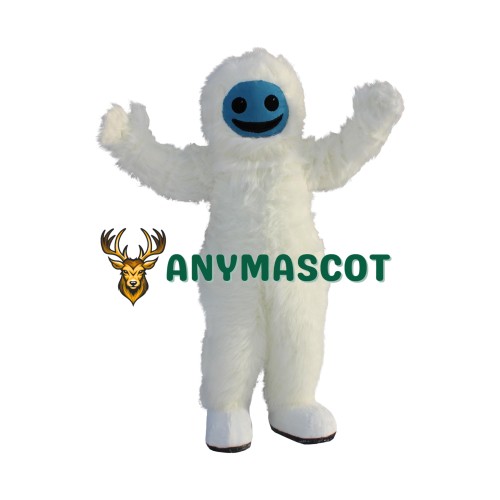Friendly Lightweight Yeti Mascot Costume