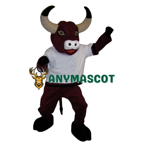 Superb Lightweight Red Bull Mascot Costume
