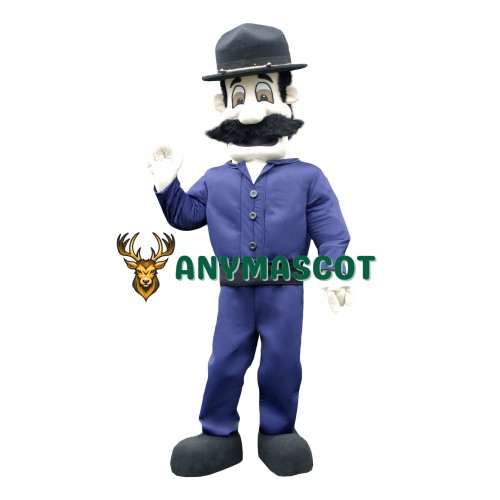 Friendly Lightweight Sheriff Mascot Costume